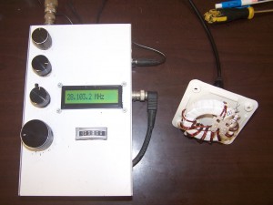 Mesure ANTAN du balun avec charge 200 ohms à 28 MHz