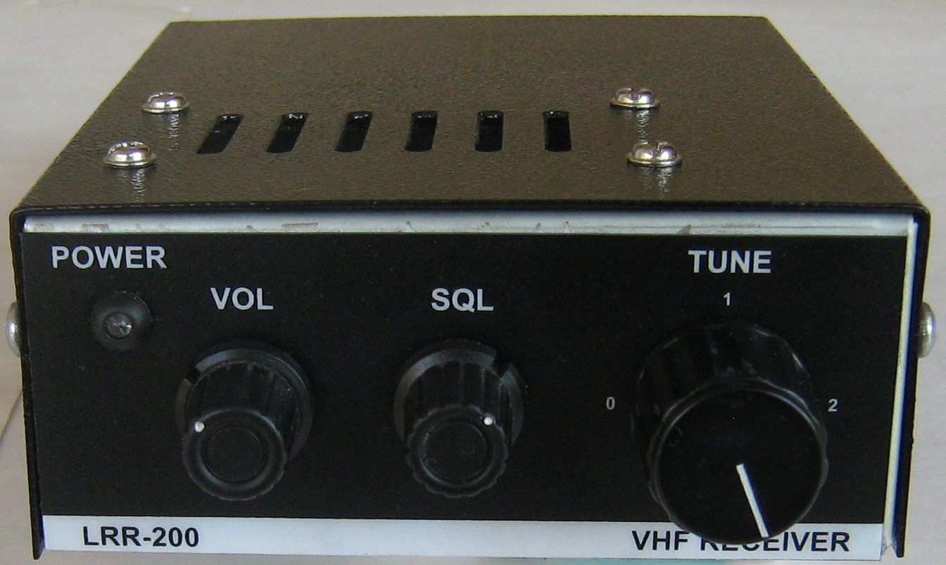 Récepteur VHF kit LRR200 (face avant)