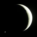 Occultation de Jupiter par la Lune 2012 - Photo Thomas Bresson