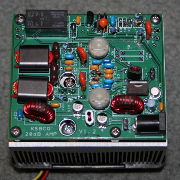 K5BCQ 20W Amplificateur QRP RD16HHF