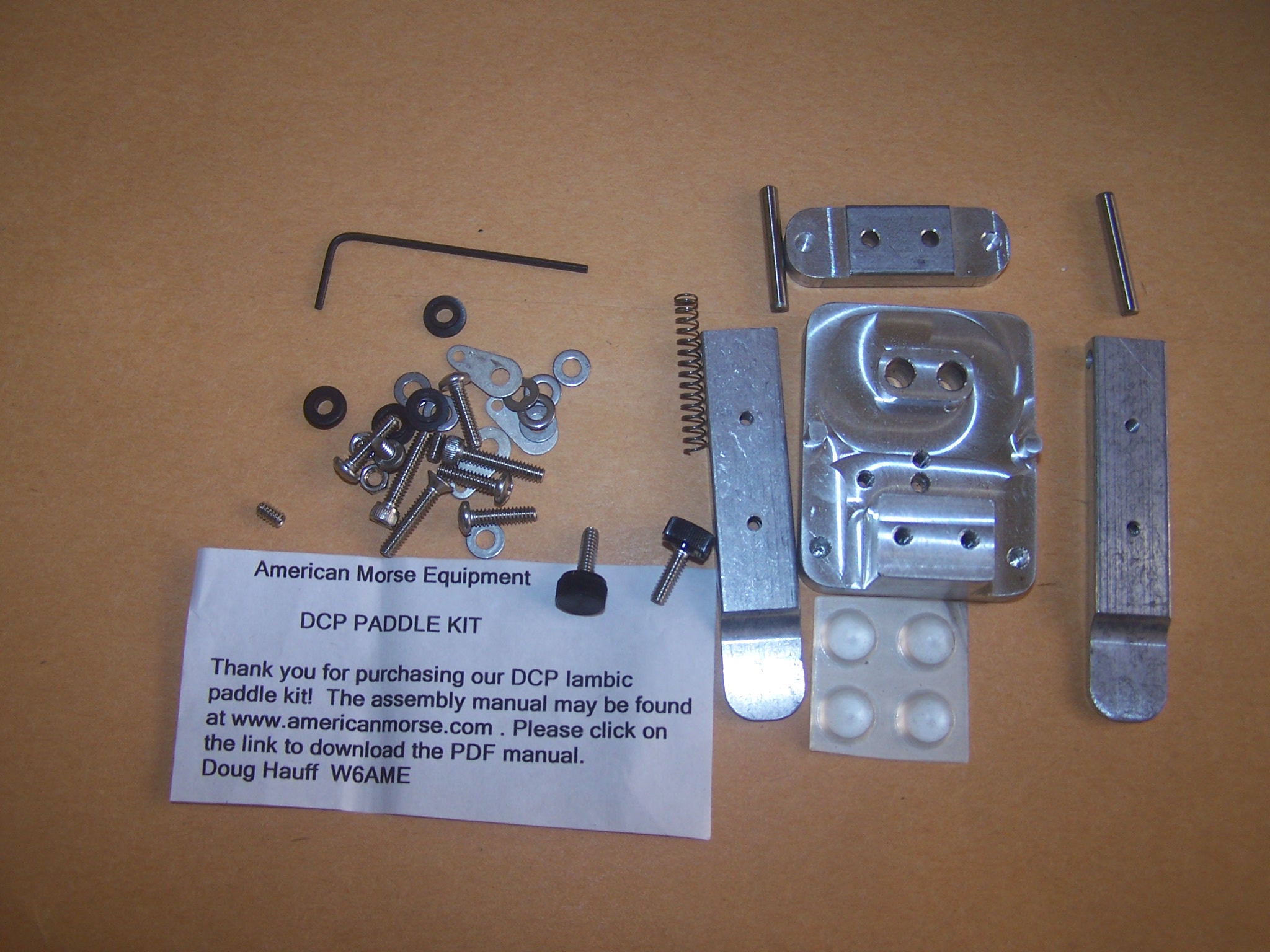 DCP kit manipulateur iambic par American Morse Equipment