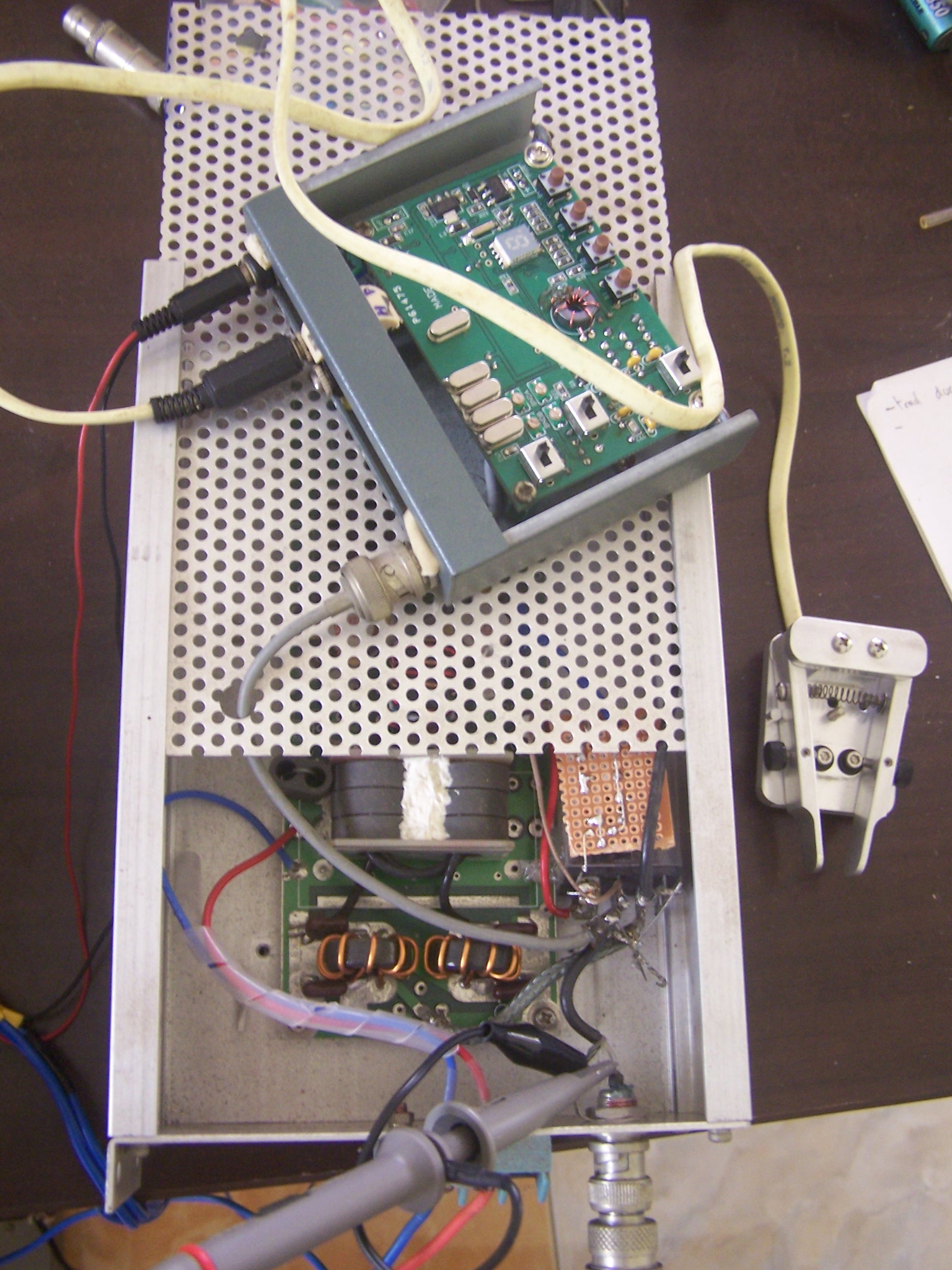 Mountain Topper Rig (KD1JV) et Amplificateur Push-Pull 2SC2290 avec commutation automatique par détection HF - 55W sur 14 MHz