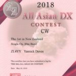 All Asian DX CW 2018